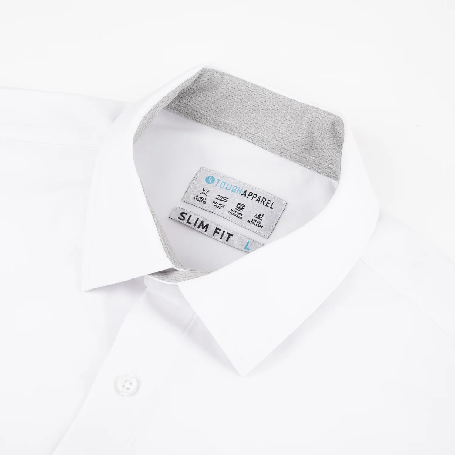 White Hustle Regular Fit Shirt