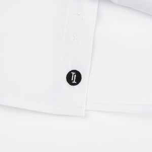 White Hustle Regular Fit Shirt