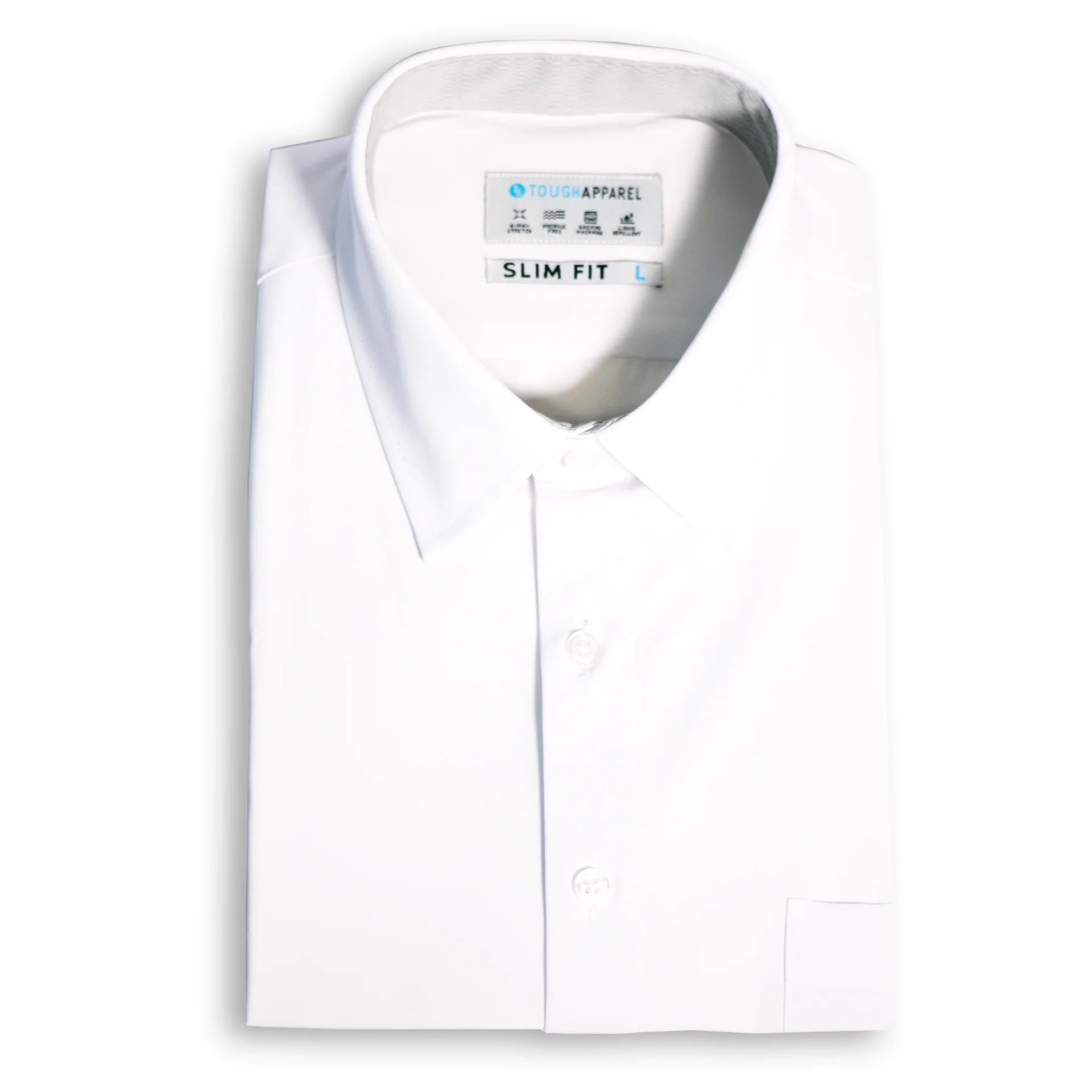 White Hustle Regular Fit Shirt